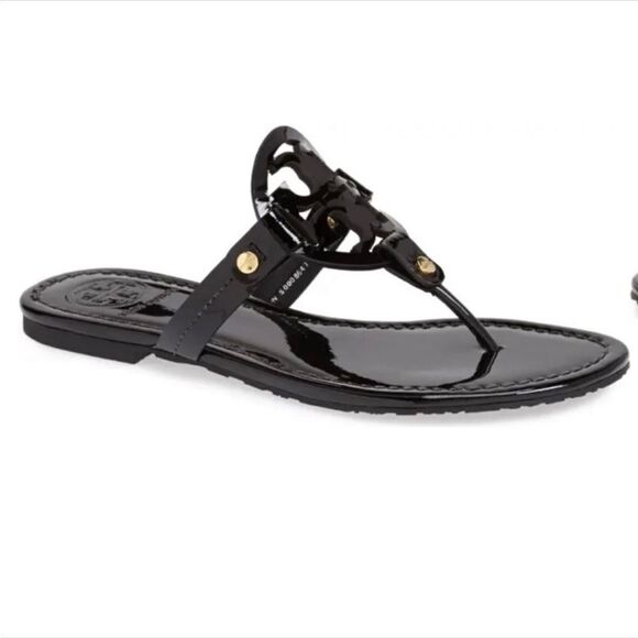 NWT Tory Burch Patent  Miller sandal 8.5 - Picture 4 of 9